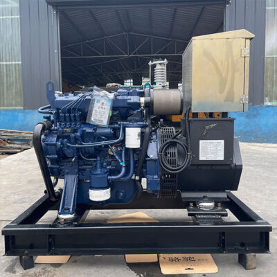 Open-type diesel generator set