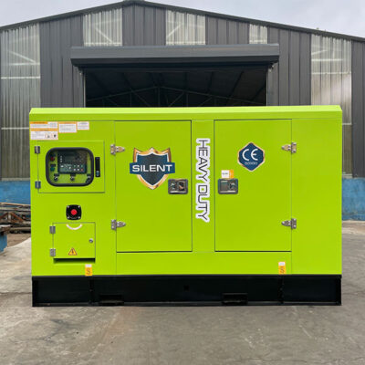 Silent diesel generator set